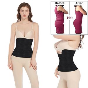 Bälten Justerbar midja Belly Bandage Wrap Lumbal Support Bälte Bekväm bakstöd för lägre smärtlindringstränare