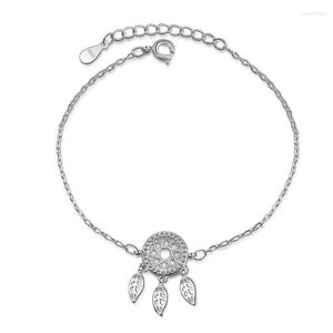 Ссылка браслетов браслета Dream Catcher For Women Girl 925 Sterling Silver