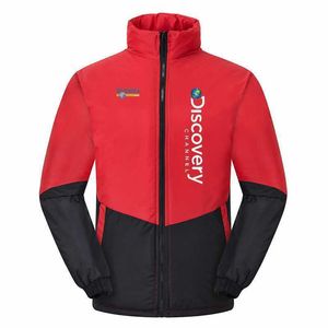 Jackets masculinos Autumn e Winter Discovery Discovery Menas de montanha ao ar livre de montanhismo zíper tecido impermeável espessado tampo quente T221017