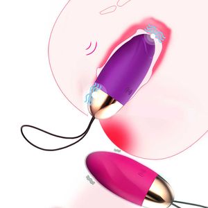 Beauty Items 10 Speed Kegel Ball Vaginal Tight Exercise Machine Vibrating Eggs Vagina Geisha Ben Wa Dual Vibrator sexy Toy for Women