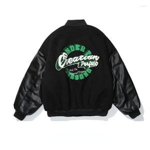 Женские куртки 2022 Hiphop Goth Varsity Bomber Cyber Y2k Jacket Женская весенняя бейсбольная базовая куртка Techwear Кардиган для женщин Пальто