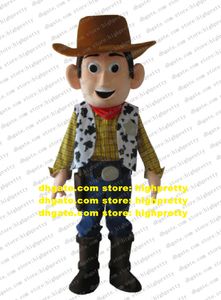 Figurino de mascote de Woody Suje de caráter de desenho animado de acolhedores de boas -vindas recepção Willmigerl Plying for Hire CX013