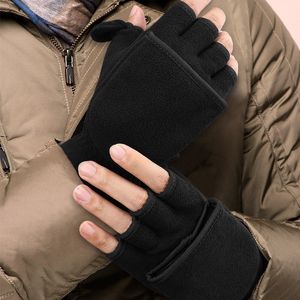 Flap warme handschoenen naald wanten fleece koud bewijs in de herfst en winter buitensporten schieten wantengroothandel en bouillon
