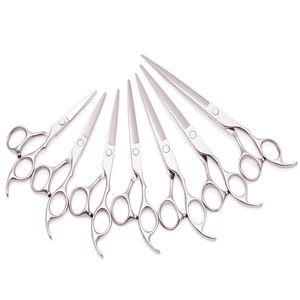 Hair Cutting Scissors 5./5.5/6.0/6.5/7.0/7.5/8.0-Inch Pet Scissors Seamless Teeth