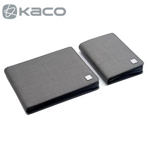 KACO ALIO Custodia per penna Custodia portatile con cerniera Custodia impermeabile Tela nera grigia per 10 20 s 220510