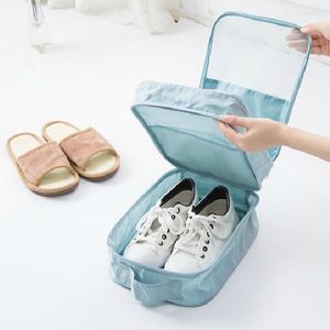 Clothing Storage & Wardrobe 1pc Shoes Organizers Portable Woman Man Kids Travel Organiser Household Cleaning Convenient Container