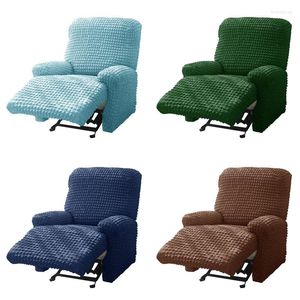 Stol täcker delad designrecelliner soffa bubblan rutiga slipcovers för vardagsrummet slappna av lat pojke täcker elastisk fåtölj