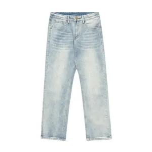 Pantaloni taglie forti da uomo 2022ss Cimosa non lavata Jeans denim grezzo da uomo Indaco Piccola quantità Prezzo all'ingrosso Cotone stile giapponese Giappone ROSSO rw5D3