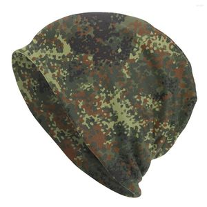 Berets Mode Winter Warm Männer Frauen Strickmütze Unisex Erwachsene Flecktarn Camo Skullies Beanies Caps Militär Armee Tarnung Motorhaube Hüte