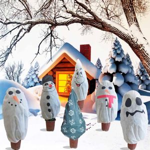 Рождественские украшения не тканые деревья защитная крышка рождественское декор весело для дома ноэль год 2022