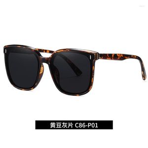 Sunglasses 2022 Men's Women's Fashion Big Frame Anti-UV Sun Glasses Shades For Men Women Luxury Designer