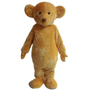 2022 Braunbär Maskottchen Kostüm Top Qualität Teddybär Tier Thema Charakter Karneval Erwachsene Größe Fursuit Weihnachten Geburtstag Party Kleid