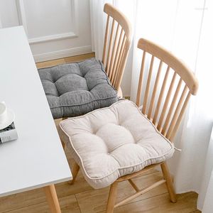 枕の厚い雪のフリース椅子の正方形のシートマットリビングルームソファオフィスカーホームデコレーションダイニング45x45