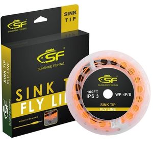 Braid Line SF 100 ft Hi-Viz Fly Flock Weight Weight Forward Taper Taper Tip WF 3 4 5 6 7 8 9 WT IPS 3.5 221019