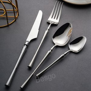 4PCS/SET STATEL STALEKCY ZŁOTA ZŁOTA KRTANIE STONY SET SET SET KICHĄCA ZAWAŻ SOOTY SOOKA SKOFOP SCOOP FOD STEAT KNIVE FIRKS BH7734 TQQ