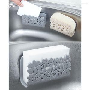 Soap Dishes Flower Hollow Shelf Bathroom Holder Dish Storage Plate Tray Toilet Shower Non-slip Drain Suction Cup Rack Gadgets