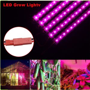 DC12V LED Grow Light 50CM With DC Plug LED Bar Lights 5630 for Aquarium Greenhouse Plant Growing Lighting 4PCS D2.0