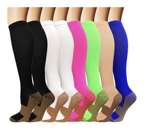 Sports Socks 2021 New Compression Stockings Wholesale Varicose Veins Relieve Pain And Fatigue Cycling T221019