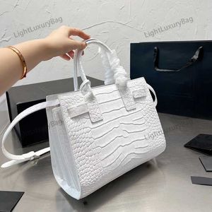 5A Shoulder Bag Designer High-end Crocodile And Elk Skin Handbag For Women Classic Famous Brand Fashion Satchel 220322