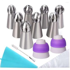 Bakeware Tools 32Pcs Cake Decorating Supplies Tips Kits Stainless Steel Baking Icing With Pastry Bags