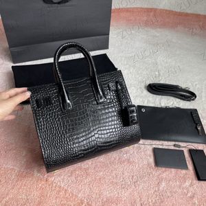 Bolsa de grife Y Tote Couro genuíno Bolsa de compras de luxo Bolsas de ombro práticas Grande capacidade feminina Com bolsa de bloqueio