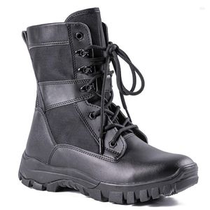 Boots Army Boot Men Desert Tactical Military Mens Work Safy Shoes Lace-Up Combat Storlek 3846