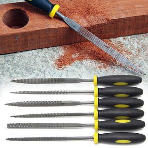 Professional Hand Tool Sets 6Pcs 140mm Mini Metal Filing Rasp Needle File Wood Tools Woodworking L69A