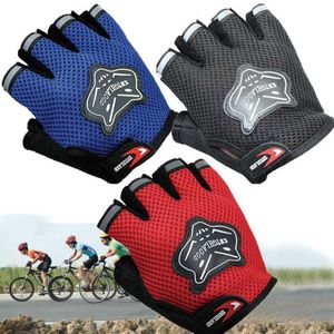 Cykelhandskar 2Pair Ny 2022 Summer Mesh Cykel Halva fingercykelhandskar Fox Head Riding Gloves Cycling Equipment T221019