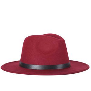 Feanie/caveira Caps 2022 Novos homens Fedoras Fashion Fashion Jazz Hat verão Primavera Black Lã Blind Capdoor ao ar livre Casual xl T2221013