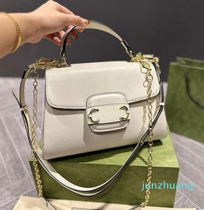 Designer -Handle Bag Chain Tote Bag Crossbody Shoulder Bags Women Handbags Small Purse Canvas Leather Classic Gold Metal Buckle Removable Strap P