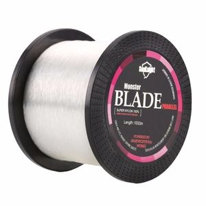 Örgü Hat Süper Blade 1000m Naylon Balıkçılık Mono 2-35lb Tuzlu Sufres Su Monofilament Japonya Malzeme Balık 221019