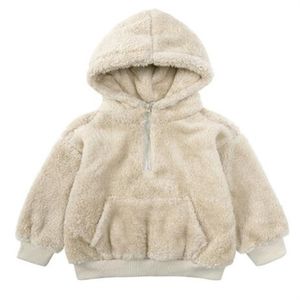 Moda Kids Coat Zipper Design Jaqueta Crimente meninas meninas com capuz de capuz