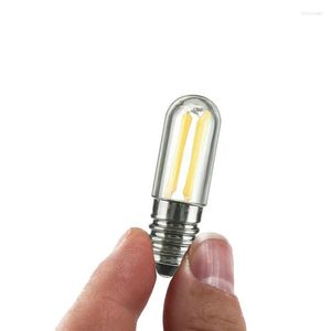 Mini-LED-Glühbirne E14, dimmbar, superhell, für Kühlschrank, Gefrierschrank, Glühfadenlicht, 1 W, 2 W, 3 W, energiesparende Kühlschrank-Hängelampe