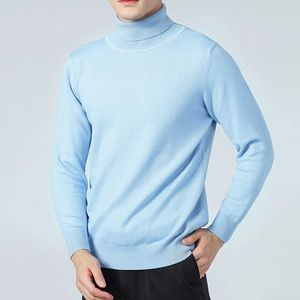 Herrenpullover Männer Pullover 16kolor Langarm Rollkragenpullover Weich warm warmes Winter Wollgestricke Jumper Männliche Kleidung T221019