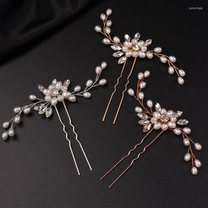 Nakrycia głowy Crystal Bride Wedding Hair Pins Srebrne akcesoria dla kobiet i dziewcząt