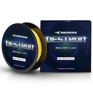 Braid Line Kastking Destron 137m 274m 550m 4 Strands Freshwatersaltwater Ed Fishing 6-80lb 7 Colors Multilament 221019