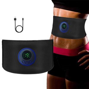 Core Abdominal Trainers ABS Trainer Muscle Stimulation Toning Belt EMS Muscle Stimulator LCD Body Slimming belly Training Weight Loss Fitness Workout 221020