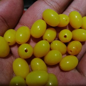 Perles naturelles en forme de Marquise, ambre jaune baltique, pour la fabrication de bijoux, Bracelet, collier, accessoires en cire de miel, vente en gros