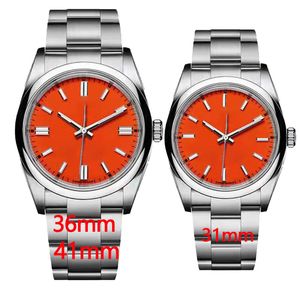 Womens Watch Automatic Watches Sapphire 31/36/41mm Mekaniskt rostfritt st￥l￤lskare Montre Oyster Perpetual Motion Movement Endurance Handsur Dhgate