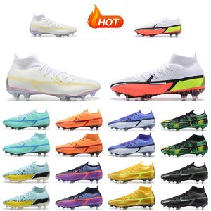 2022-2023 Sneakers Buty buty piłkarskie Dynamiczne dopasowanie Elite FG Soccer 2022 ER Mens Phantom GT2 Pierwsza główna fala uderzeniowa