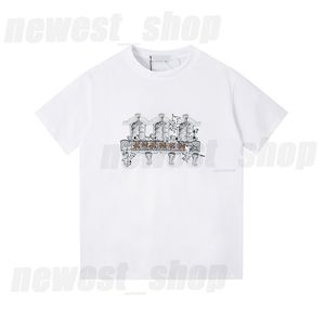 Summer Men Double Letter Tircones impresos dise￱ador Conjunto de manga corta Camiseta Paris Camiseta para hombre Etiqueta de estilo negro