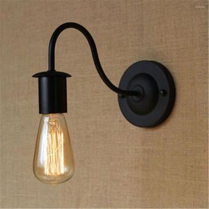 Lampa ścienna Antiniya vintage retro żelaza przemysłowe loft rustykalny rustykalny sconce lekkie oprawę zewnętrzną do salonu sypialnia bar kawiarnia stanik