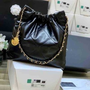 Bags Messenger Müllsack AS3260 Pink Leder Gold Luxusbrand Brief Sterle Kette CC Bag Frau Jumbo Maxi GST Einkaufslehnung