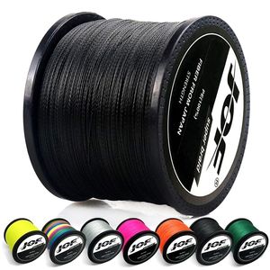 Braid Line 8 Strands 300m 500m 1000m JOF PE 9 färger Fiske Weave Superior Extreme Strong 100% Superpower 221019