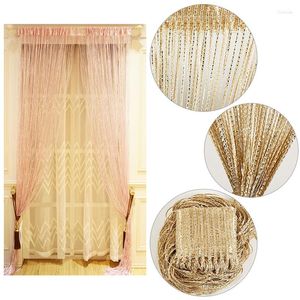 Curtain 2 2meter Door Window Beads Curtains Divider Acrylic Crystal Tassel Shiny String Fringe Party Home Wedding Decor