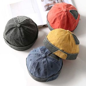 Beanie/Skull Caps Beanie Hat Casual Men Street Docker Sailor Biker Hat Caps For Men Women Cap Beanies Winter Hatts For Men Vintage Bonnet Male Caps T221020