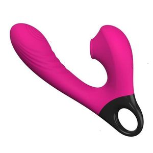 Sex Toys Massagers Ny 10 Frequency Vibration 10 Tapping 5 Sugande Masturbation Massage Stick Make och hustru Sexprodukter