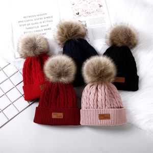 Mode stickade m￶ssor f￶r m￤n kvinnor vinter varmt tjockare slang hattar med fleece mjuk stretch kabel akryl keps stickad m￶ssa stingy brim hatt