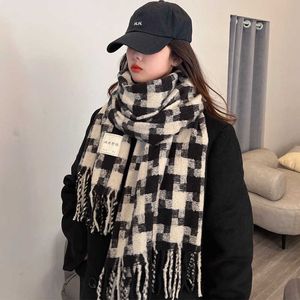 Scarves Scarf Women Shawls Stylish Cashmere Head Winter And Knitted Customized New Scarv