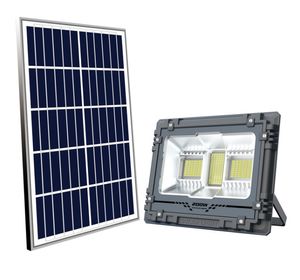 Solar Flood Lights Lamp 60W 100W 200W 300W 500W 800W Spotlight Waterproof med Remote Control LED Outdoor Lighting